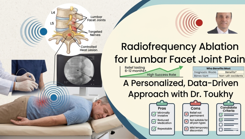 toukhy 1Radiofrequency ablation for Lumbar facet joint pain